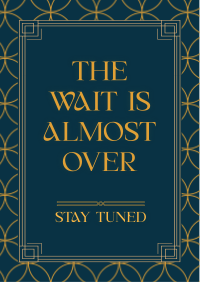 Stay Tuned Art Deco Flyer Image Preview