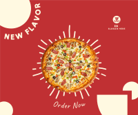 Delicious Pizza Promotion Facebook Post Image Preview