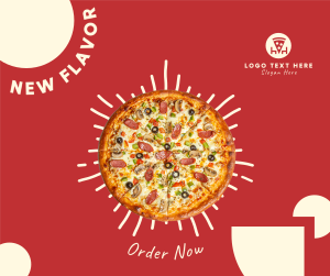 Delicious Pizza Promotion Facebook post