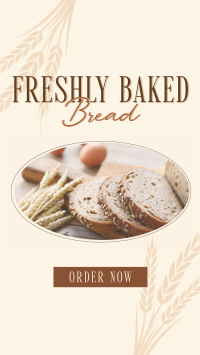 Earthy Bread Bakery YouTube Short Design