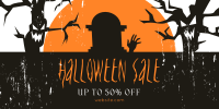 Spooky Trees Sale Twitter post Image Preview