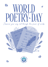 Poetry Creation Day Flyer Design