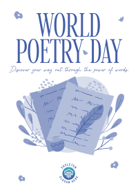 Poetry Creation Day Flyer Image Preview