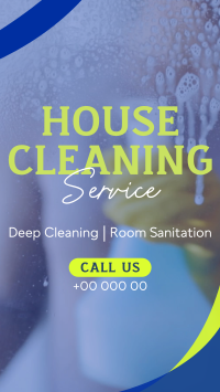 Professional House Cleaning Service TikTok Video Design