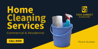 Cleaning Service Twitter post Image Preview