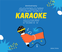 Company Karaoke Facebook post Image Preview