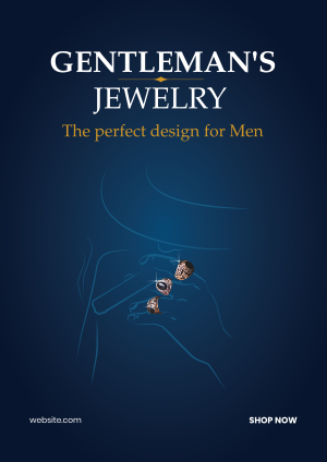 Gentleman's Jewelry Flyer Image Preview