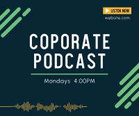 Corporate Podcast Facebook post Image Preview