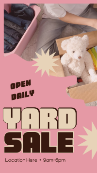 Quirky Yard Sale Instagram Story Preview