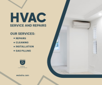 HVAC Services Facebook Post Design