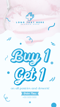 Ice-cream for Dessert Day Sale Instagram story Image Preview