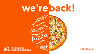 New York Pizza Chain Facebook Event Cover Design