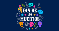 Day of the Dead Doodle  Facebook Ad Design
