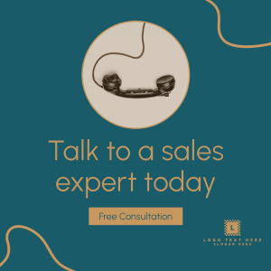 Talk To A Sales Expert Instagram post Image Preview