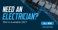 Electrical Maintenance Handyman Facebook ad Image Preview