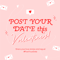 Your Valentine's Date Instagram Post Design