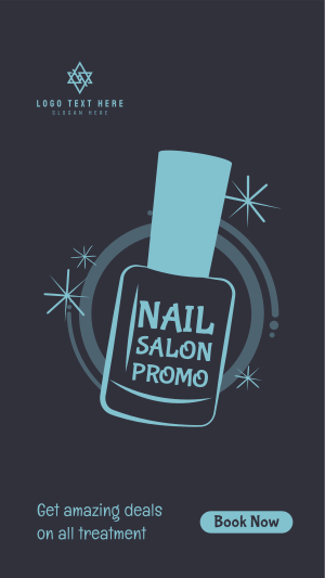 Nail Salon Discount Facebook story Image Preview