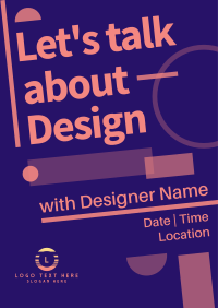 Bauhaus Design Workshop Poster Image Preview