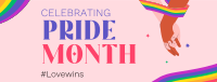 Live With Pride Facebook Cover Design