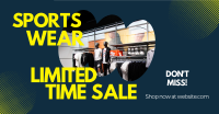 Sportwear Promo Facebook ad Image Preview