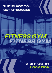 Strong Fitness Gym Poster Image Preview