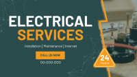 Anytime Electrical Solutions Facebook Event Cover Design