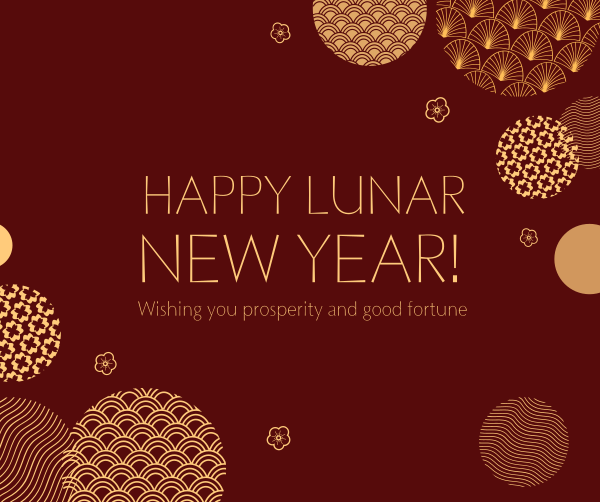 Lunar New Year Facebook Post Design Image Preview