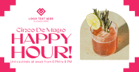 Cinco De Mayo Happy Hour Facebook Ad Design