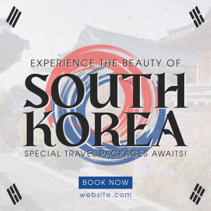 Korea Travel Package Instagram post Image Preview