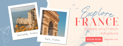 French Adventure Facebook cover Image Preview