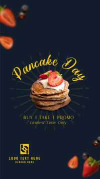 Pancakes & Berries Facebook Story Design