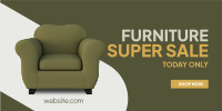 Furniture Super Sale Twitter Post Image Preview