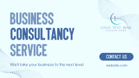 Business Consulting Service Facebook Event Cover Design