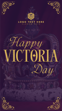 Victoria Day Crown  Facebook story Image Preview
