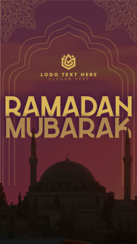 Traditional Ramadan Greeting Video Image Preview