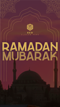 Traditional Ramadan Greeting TikTok video Image Preview