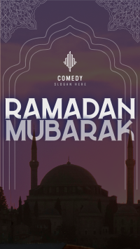 Traditional Ramadan Greeting TikTok video Image Preview