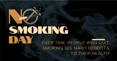 Sleek Non Smoking Day Facebook ad Image Preview