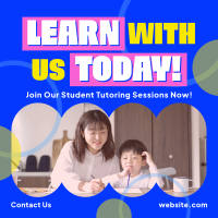 Tutoring Sessions Instagram post Image Preview