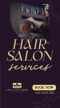 Salon Beauty Services Instagram Reel Design