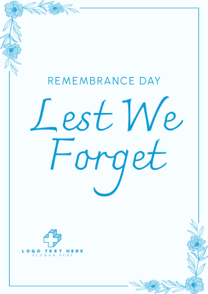 Remembrance Day Flyer Image Preview