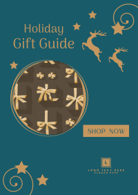 Holiday Gift Guide Poster Design