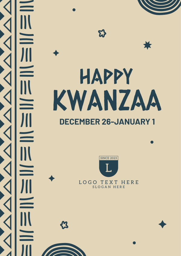 Magical Kwanzaa Flyer Design Image Preview