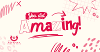 You did amazing! Facebook ad Image Preview