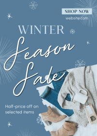 Winter Fashion Sale Favicon | BrandCrowd Favicon Maker