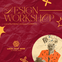 Modern Design Workshop Instagram post Image Preview