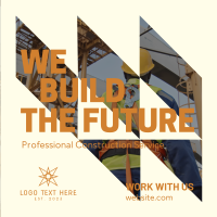 Construct the Future Instagram Post Design