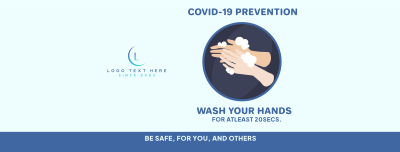 Wash Hands Frequently Facebook cover Image Preview