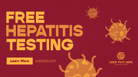 Textured Hepatitis Testing Facebook event cover Image Preview