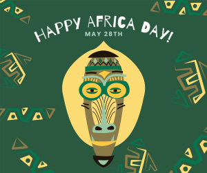African Mask Facebook post